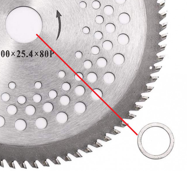Inel reductie pt. discuri motocoase [2]