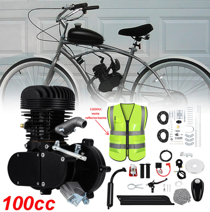 Kit motor bicicleta 100cc 2 TIMPI [1]