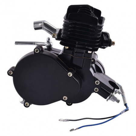 Kit motor bicicleta 80cc 2 TIMPI (Negru) [3]