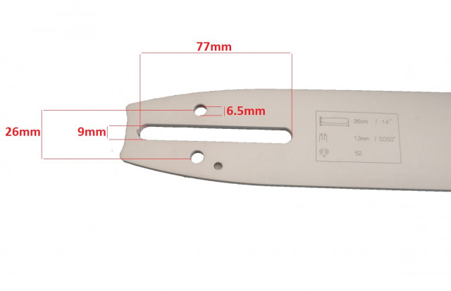 Lama drujba 26 dinti pas 3/8 35cm Roco [2]