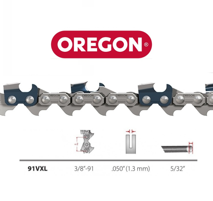 Lant Oregon 25 dinti - pas 3/8 - 1.3mm (original) [1]