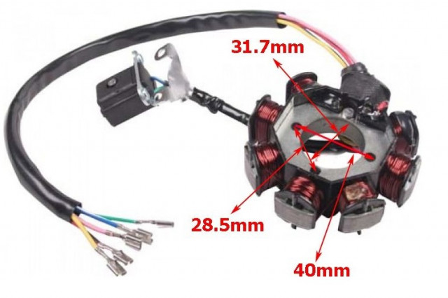 Magnetou ATV CG 125 - CG200 (8 bobine 5 fire) [3]