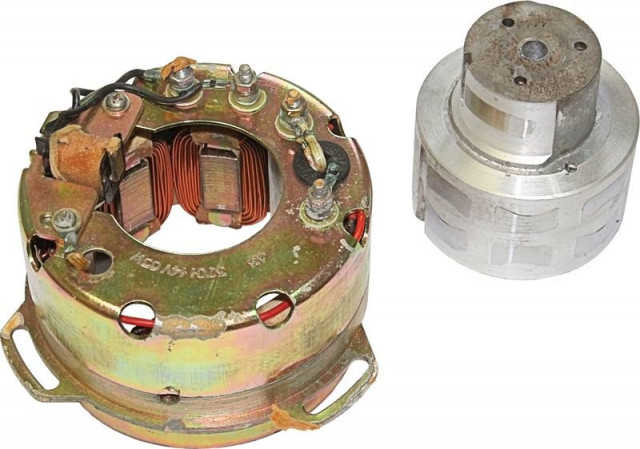 Magnetou + volata (14V, 65W) Minsk 125 [2]