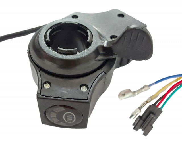 Maneta acceleratie "la deget" bicicleta / trotineta electrica (model 5) 48V [3]