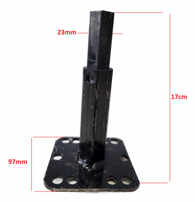 Manicot actionare freza motosapa (Hexagon 23mm) [3]