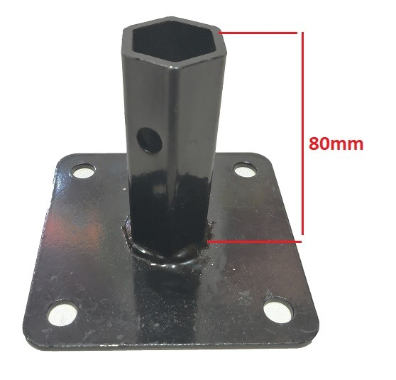 Manicot roata motocultor baza patrata (h 80mm) [1]