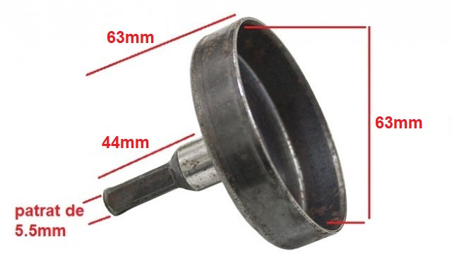 Oala ambreiaj motocoasa Husqvarna 125, 128 [2]