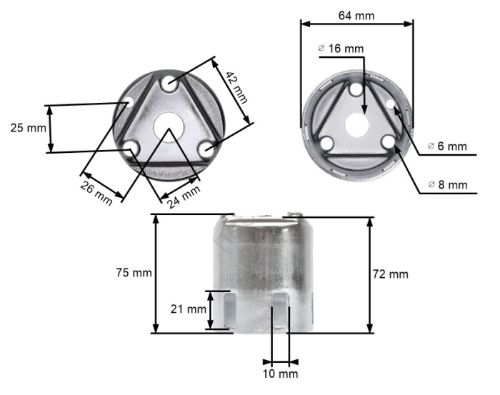 Oala demaror compatibil HONDA GX 240, GX 270, GX 340, GX 390 [2]