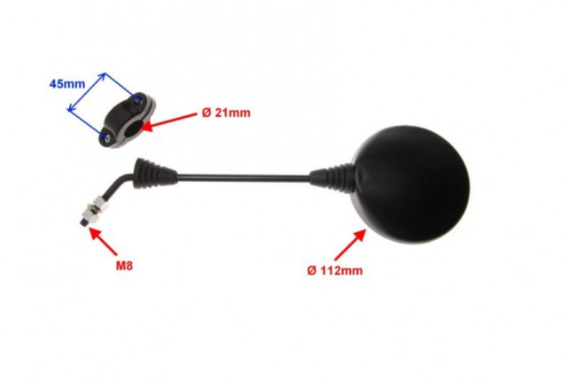 Oglinzi scuter prindere colier [2]