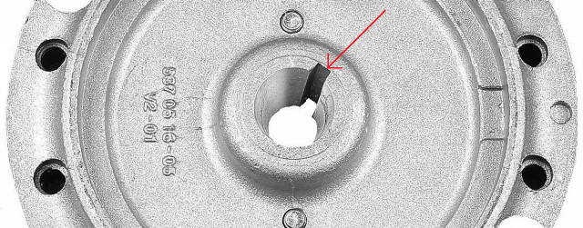 Pana volanta drujba Husqvarna 362, 365, 371, 372 [3]