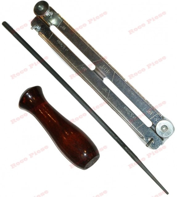 Pila ascutit lant cu suport si maner lemn [1]