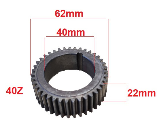 Pinion ambielaj motosapa diesel (motorina) 186F (model 1) [3]