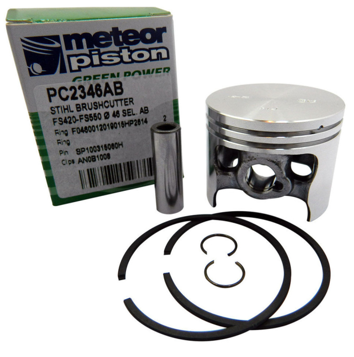 Piston complet motocositoare compatibil Stihl FS 420, FS 550 (Ø 46mm) [1]