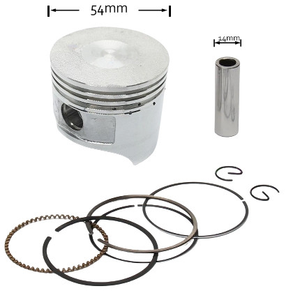 Piston motor Loncin LC 154F Ø54mm [1]