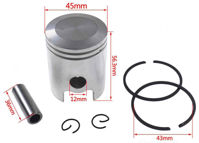 Piston Wacker WM80, BS600, BS650 etc (mai compactor) [2]