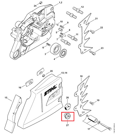 Piulita capac drujba compatibila Stihl [2]