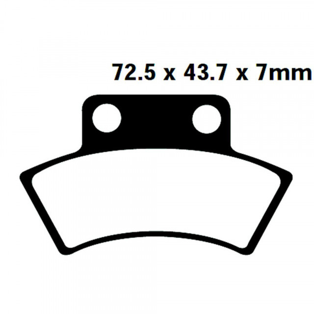 Placute frana ATV CF Moto CF500 [2]