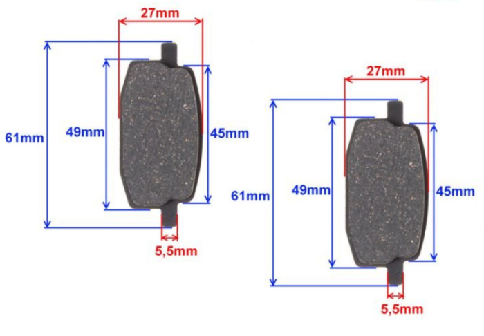 Placute frana scuter nr. 10 [2]