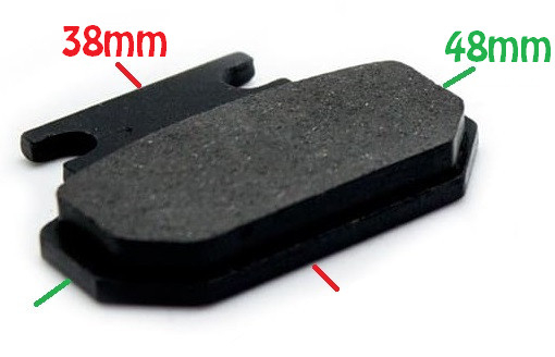 Placute frana spate scuter electric CityCoco [2]