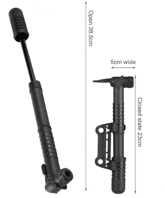 Pompa bicicleta (prindere cadru) [3]