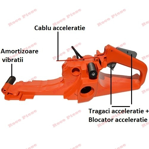 Rezervor complet benzina Husqvarna 362, 365, 371, 372 [2]