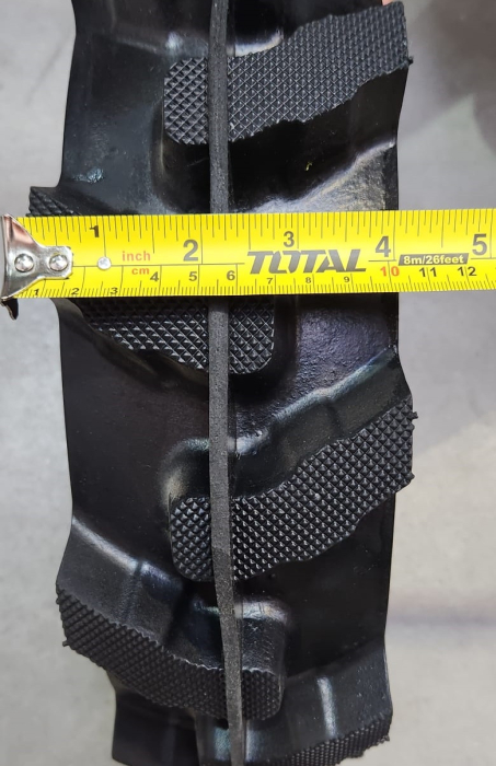 Roata completa echivalent 5.00 x 8 (CAUCIUC PLIN) [2]