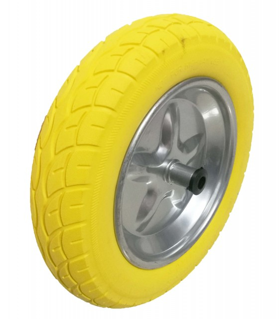 Roata spuma 4.00x8 (cu ax) [1]