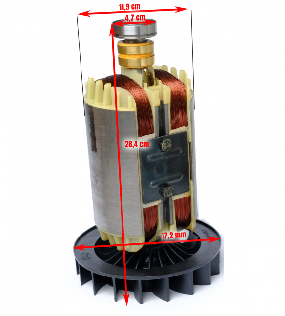 Rotor generator 5-6 KW (Gx 390, 188 ) Cupru [2]