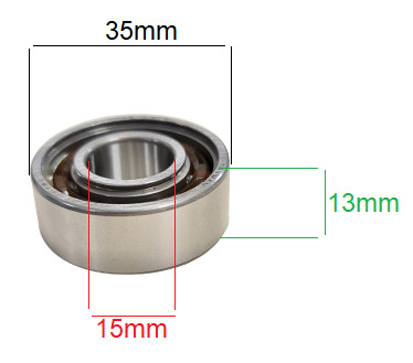 Rulment ambielaj drujba compatibil Stihl MS 260, 026 (Oem: 9523 003 4260) [2]