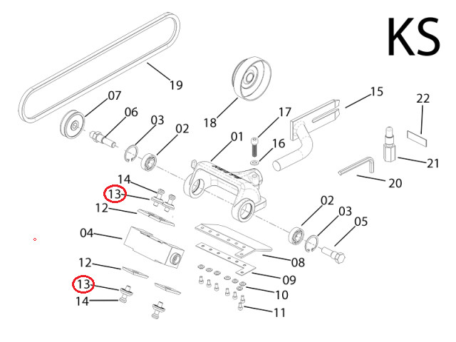 Saiba decojitor busteni drujba standard (KS.13) buc [2]