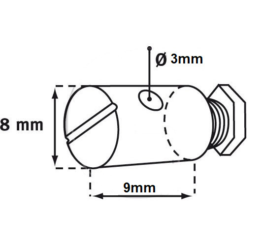 Set 10 buc niplu cablu frana / acceleratie (model 5) [2]
