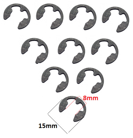 Set 10 sigurante oala ambreiaj drujba Husqvarna [1]