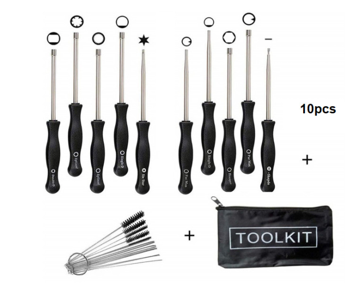 Set 10 surubelnite pentru reglat carburatorul [1]