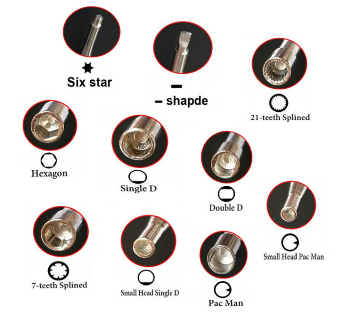 Set 10 surubelnite pentru reglat carburatorul [2]