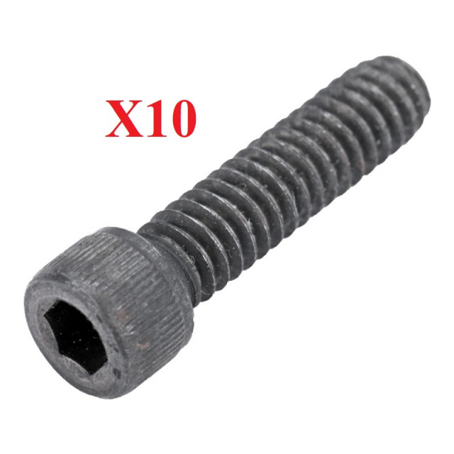 Set 10 suruburi cilindru drujba Husqvarna (32mm, Ø 6mm) [1]
