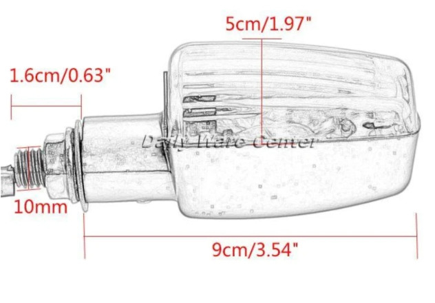 Set 4 buc semnale scuter / motocicleta [2]
