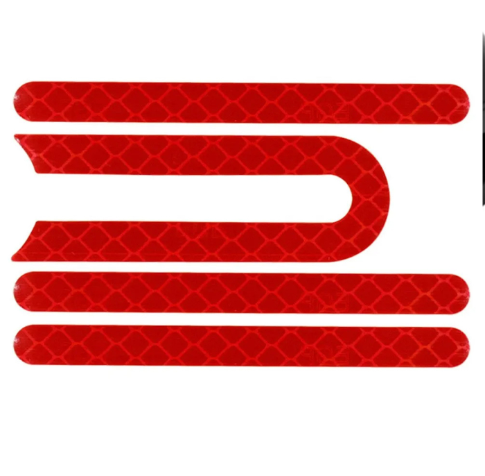 Set 4 stickere reflectorizante trotineta Xiaomi (rosii) [1]