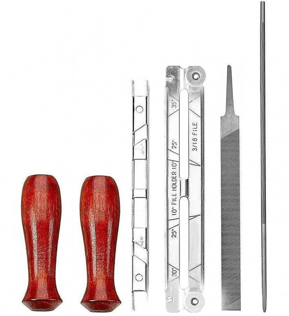 Set 6 pcs pentru ascutirea lantului drujbei [1]