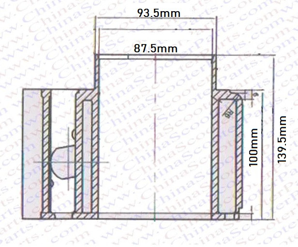 Set motor ATV CF moto 500cc [2]