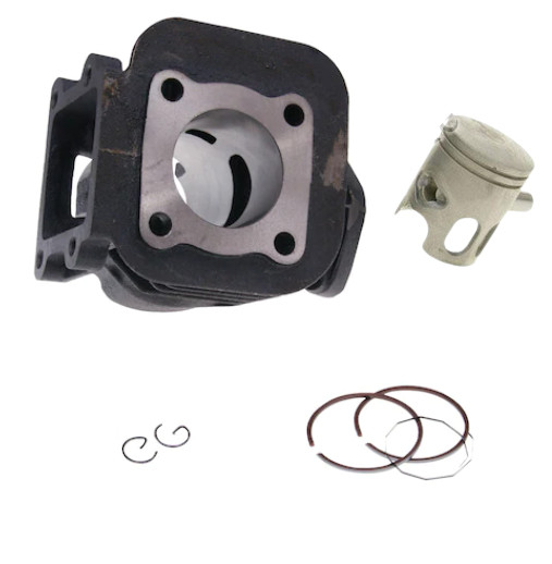 Set motor scuter 2T 50cc MBK Booster racire pe aer piston de 40mm [3]