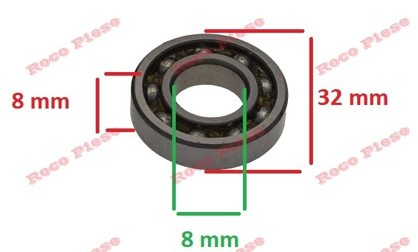 Set rulmenti ambielaj drujba STIHL MS 240, MS 260, MS 280, MS 340, MS 341, MS 360, MS 361, MS 460 [3]