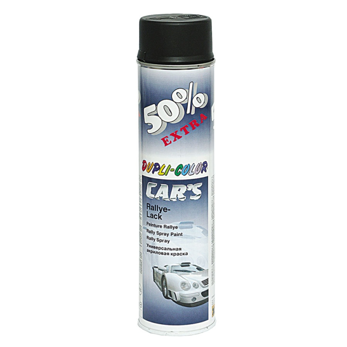 Spray auto negru MAT Duplicolor 600ml [1]