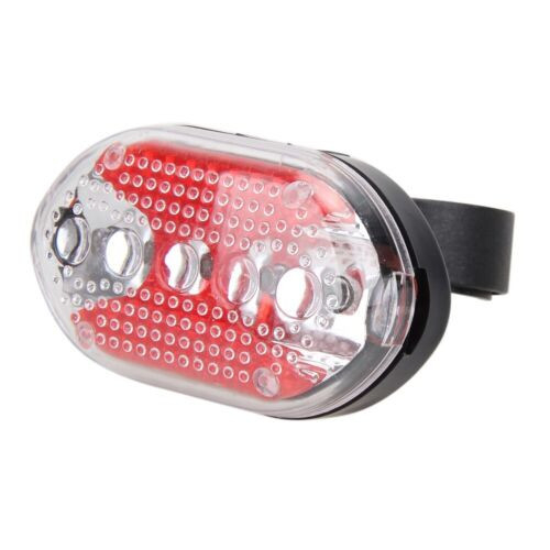 Stop bicicleta (5 Leduri) Alb si Rosu [2]