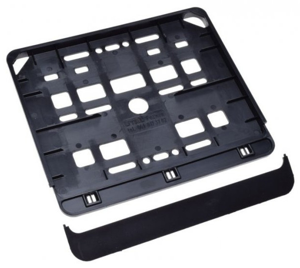Suport numar inmatriculare Moto / ATV (173 x 198 mm) Plastic [1]