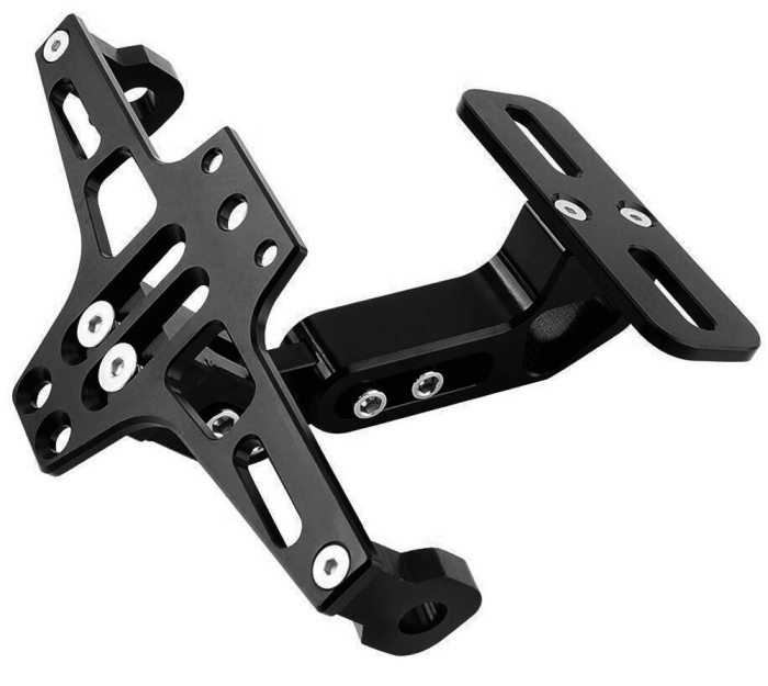 Suport numar inmatriculare moto universal (aluminiu) [3]
