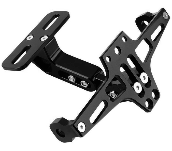 Suport numar inmatriculare moto universal (aluminiu) [1]