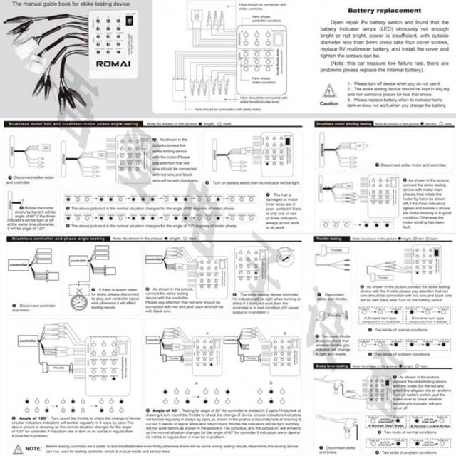 Tester universal bicicleta electrica (24, 36, 48, 60, 72V) [2]