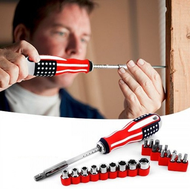 Trusa surubelnita cu 18 accesorii SUA [1]