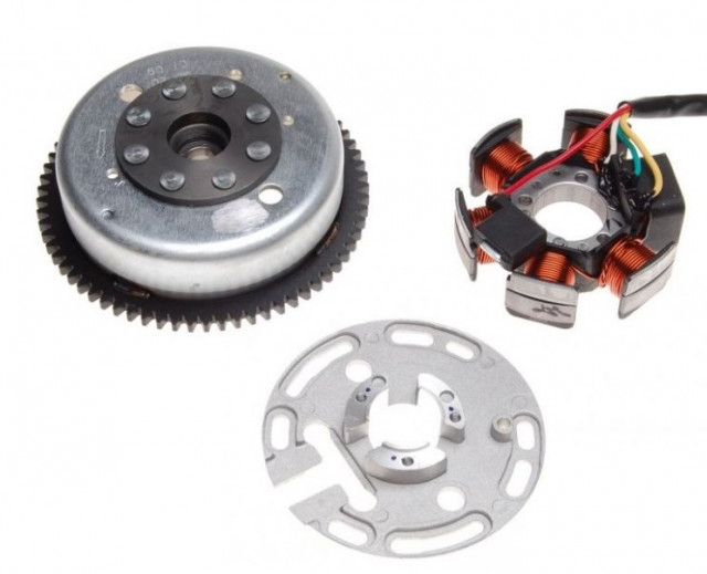 Volanta + Magnetou scuter Aprilia AM6 (6 bobine) [1]