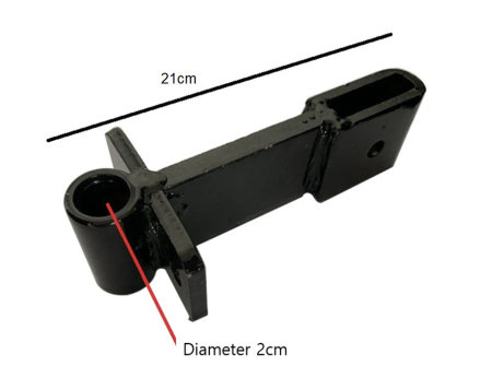 Adaptor accesorii motocultor / motosapa 186F [1]